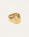 Anillo Shelly Acero Baño Oro