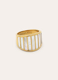 Siren Shells Stainless Steel Gold Ring