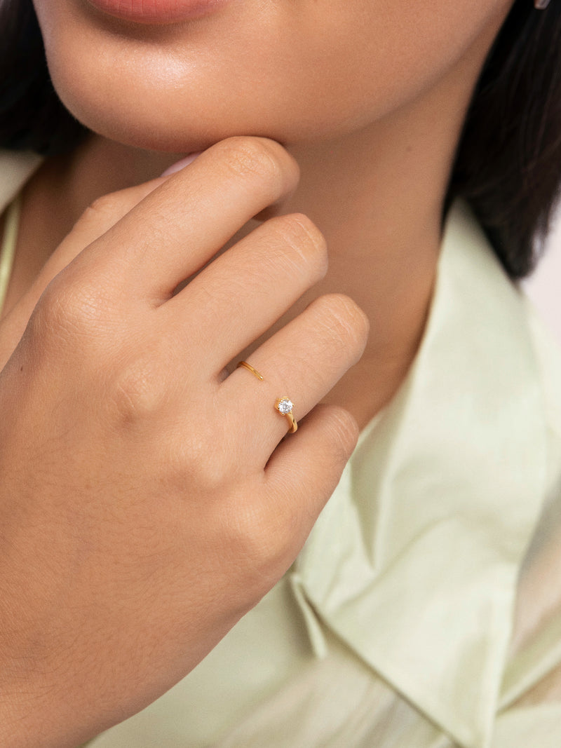 Anillo Sophie Baño Oro