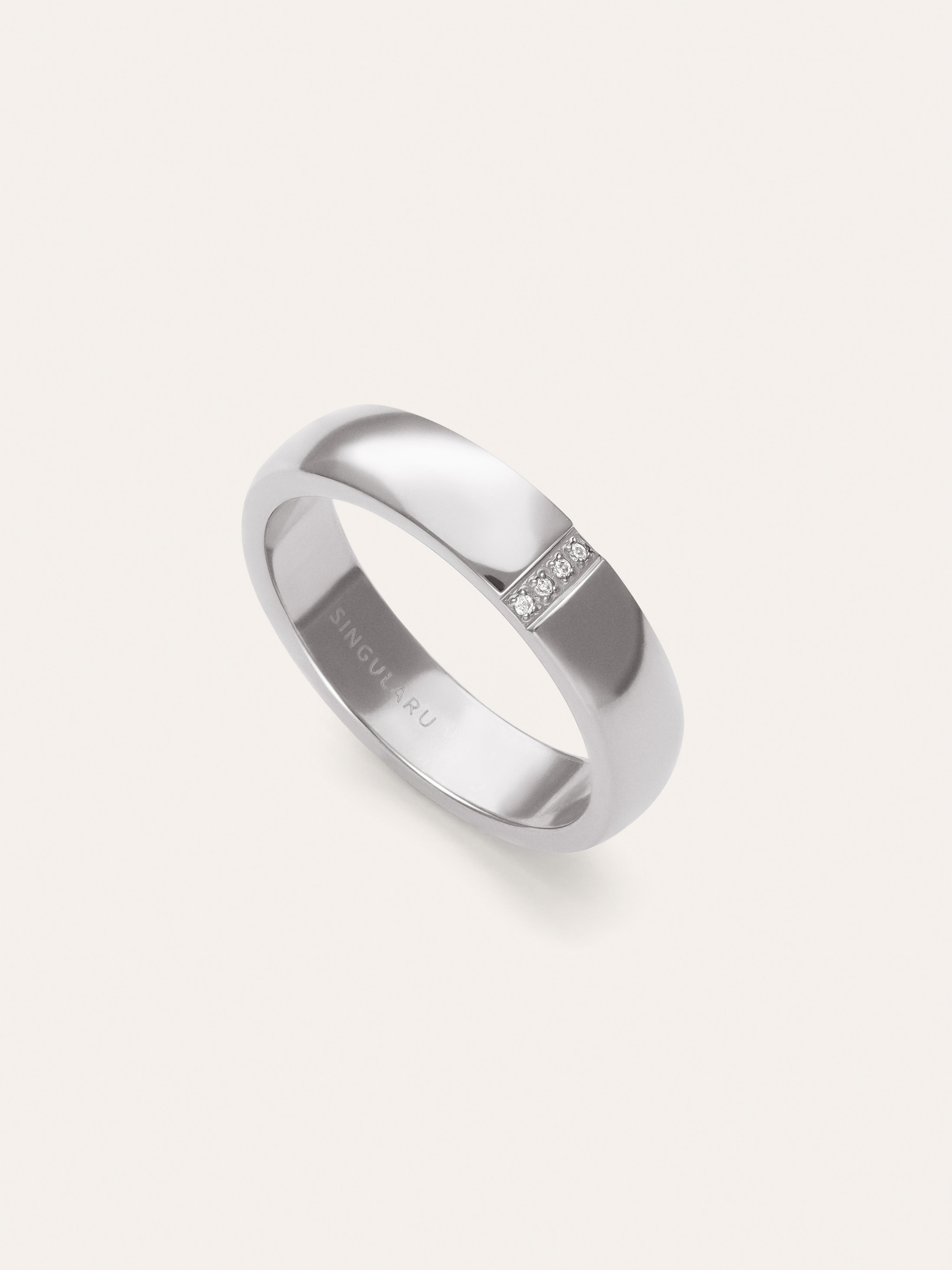 Starla Sparks Stainless Steel Ring