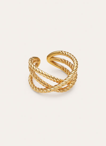 Anillo Vincla Baño Oro