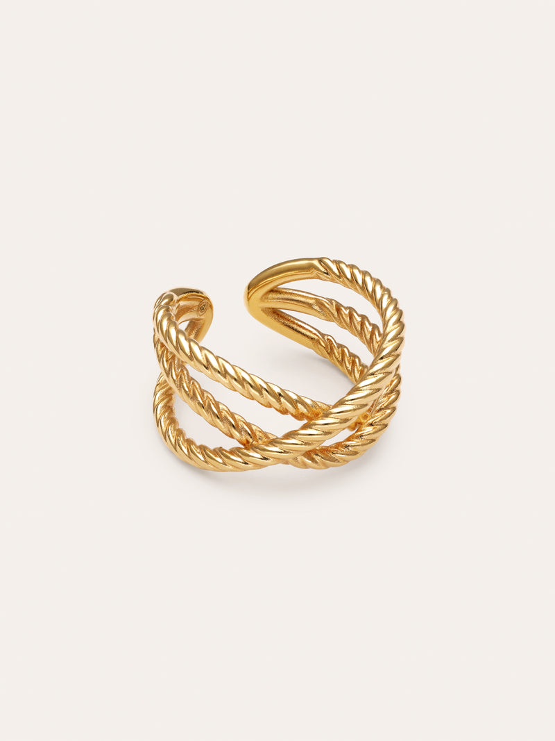 Anillo Vincla Baño Oro