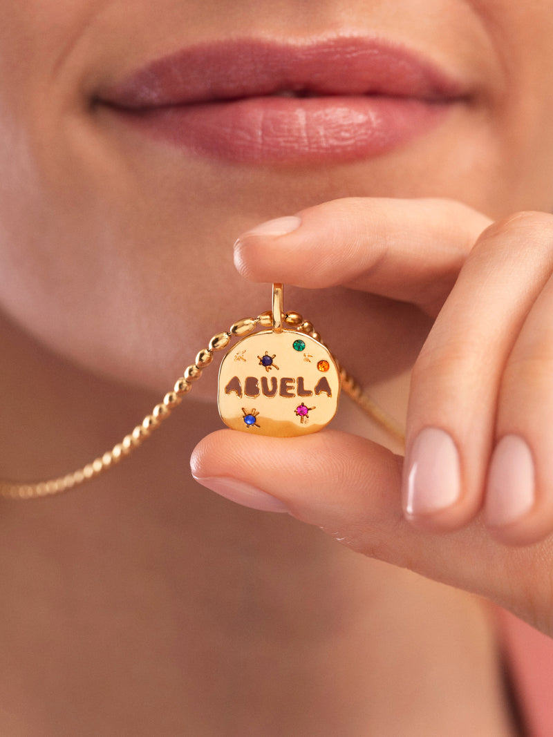 Abuela Gold Charm
