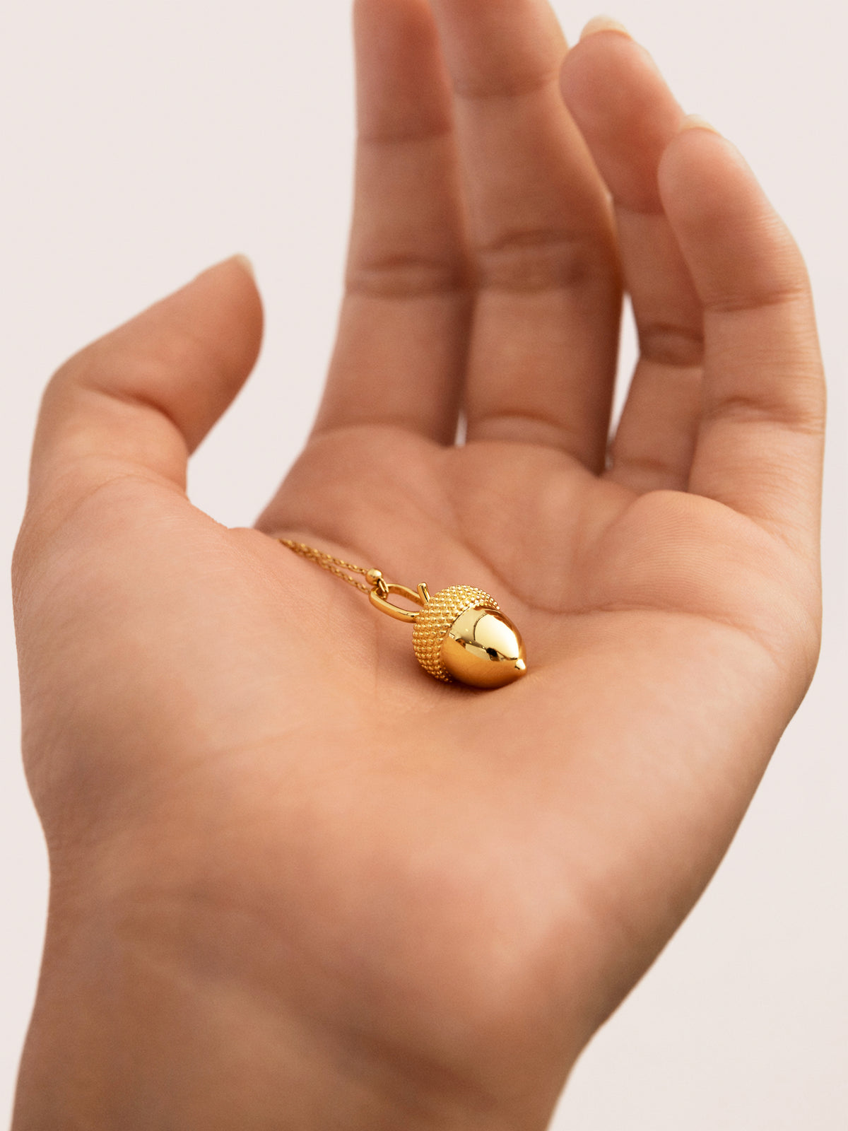 Charm Bellota Banhado a Ouro - vista 4
