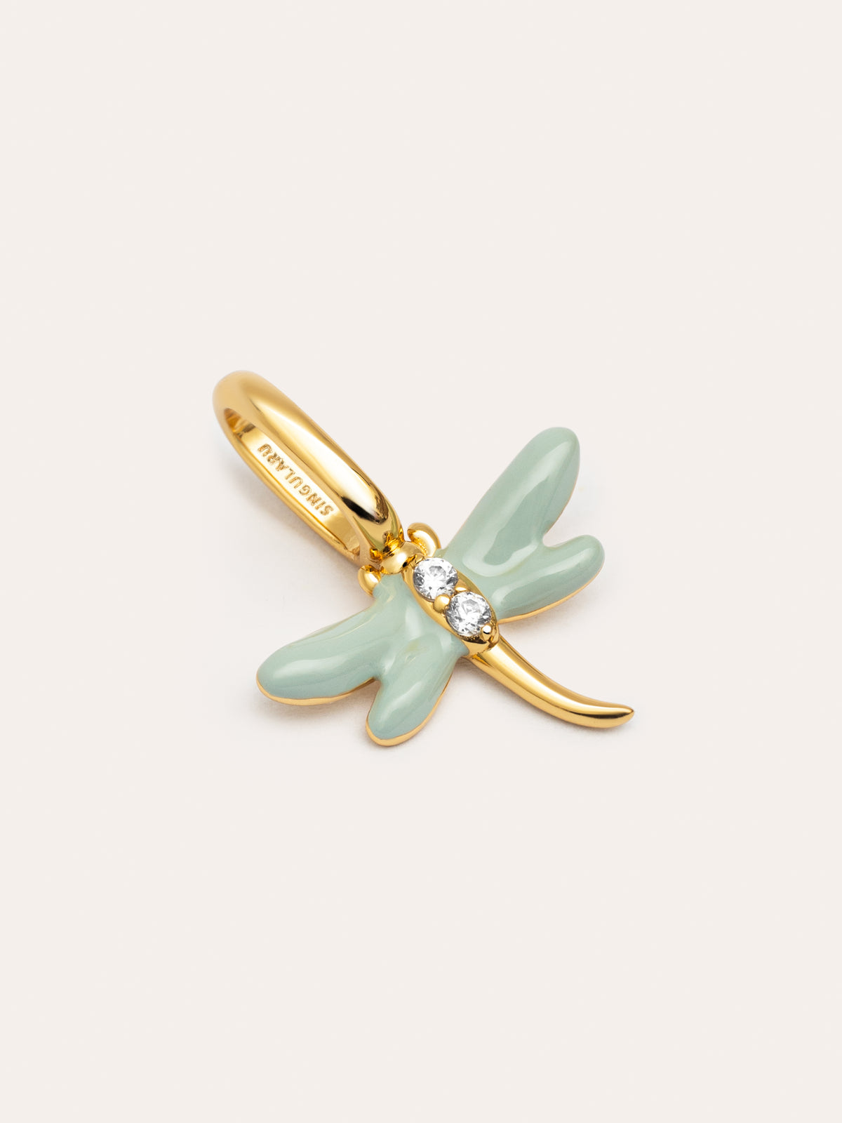 Imagen detalle de Charm Libellule Plaqué Or