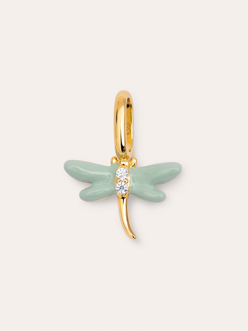 Dragonfly Gold Charm