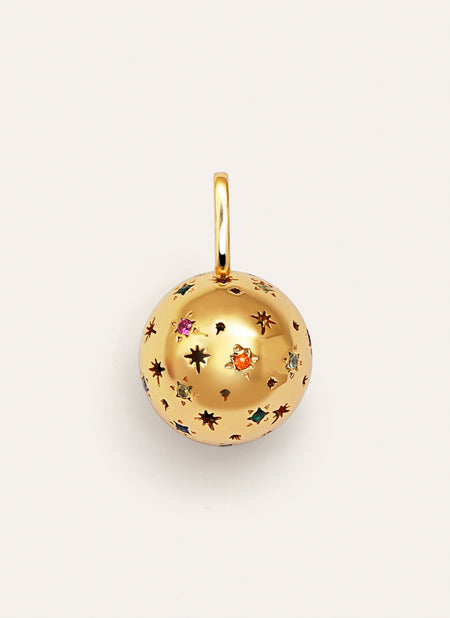 Charm Llamador de Ángeles Baño Oro