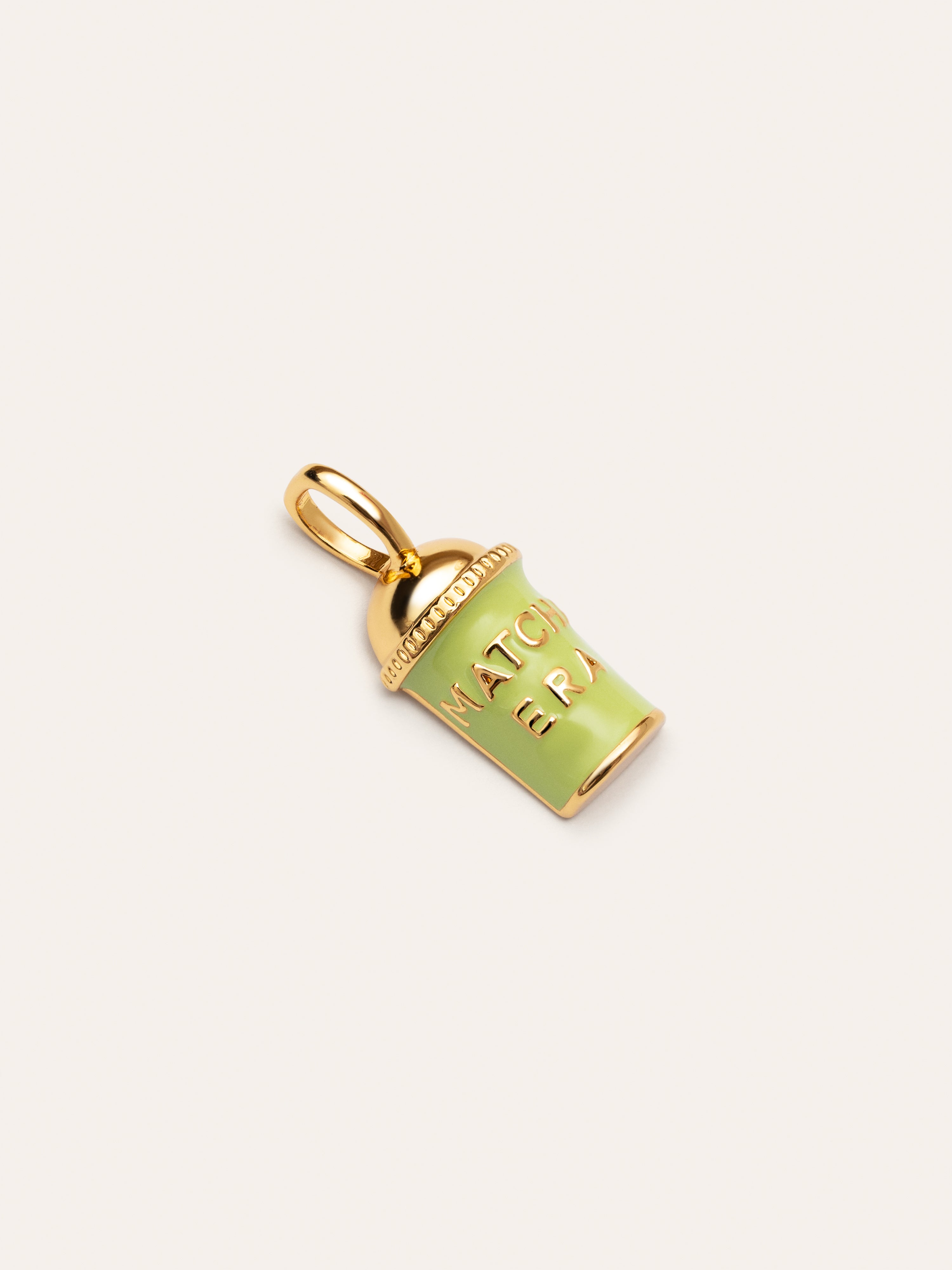Matcha Gold Charm