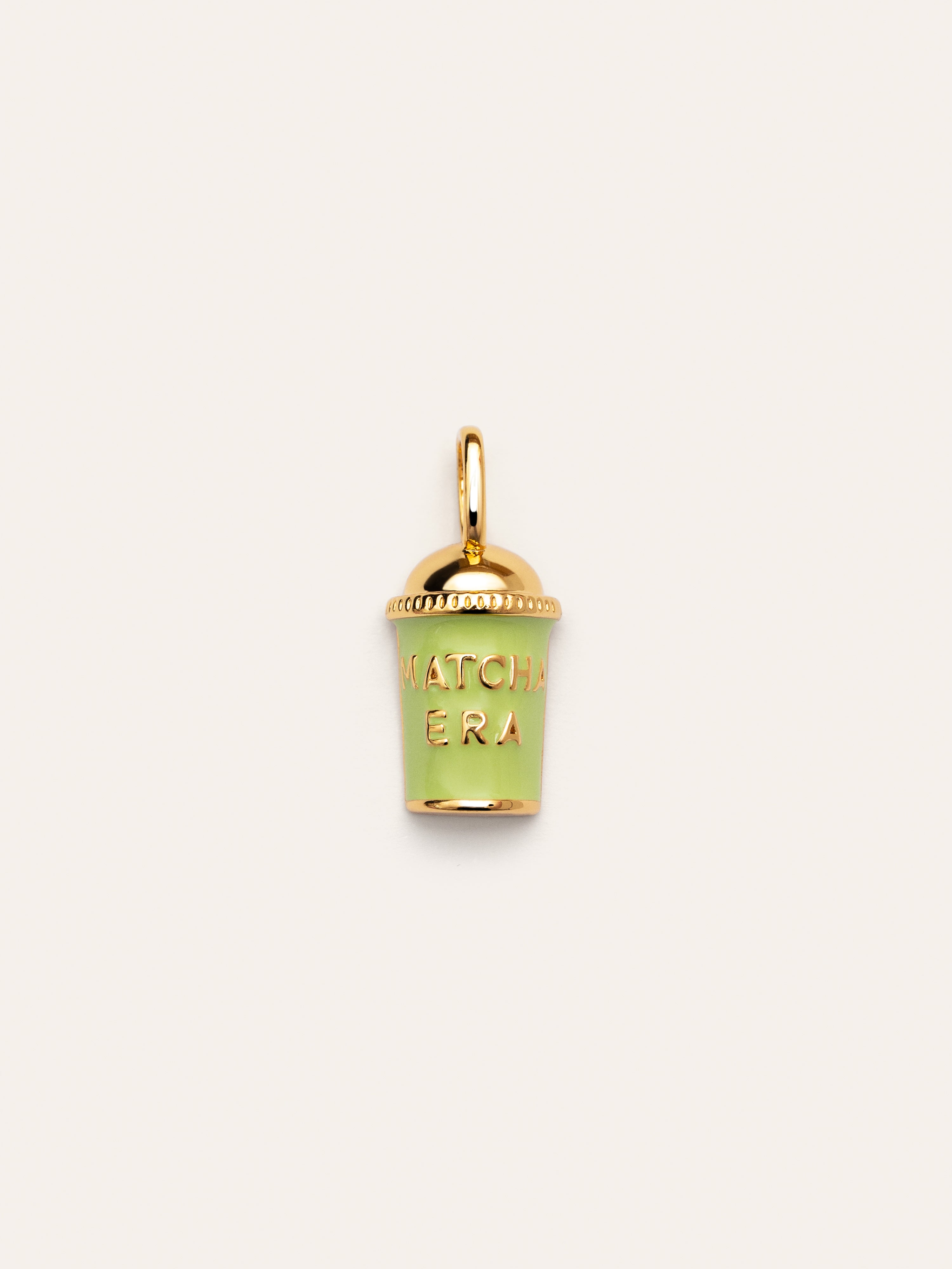 Matcha Gold Charm
