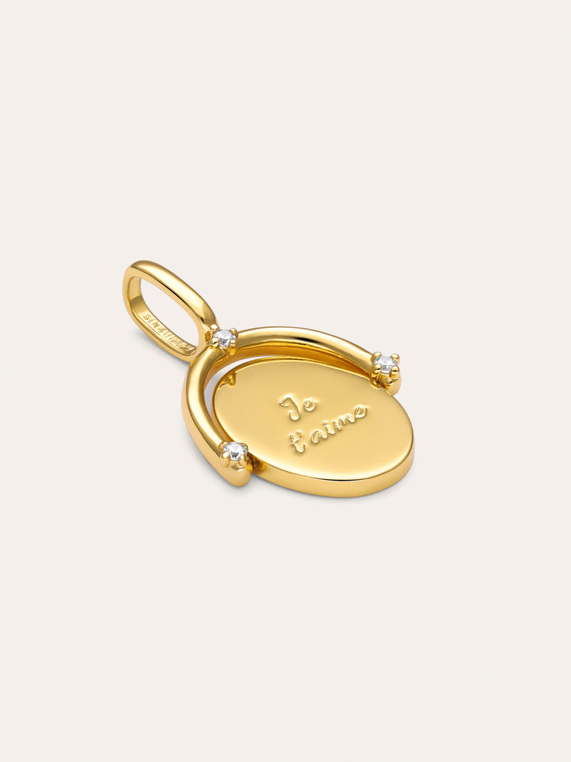 Mon Amour Gold Charm