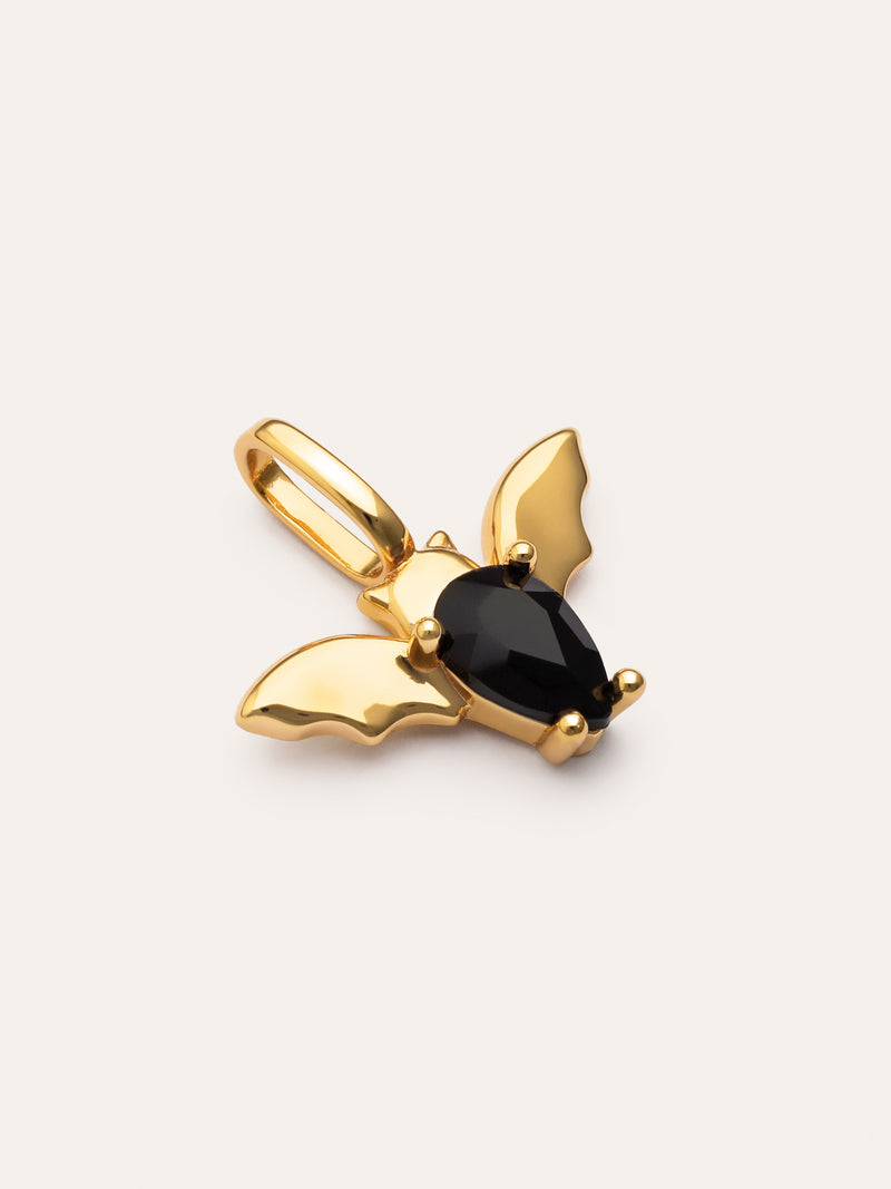 Charm Pipistrello Placcato in Oro