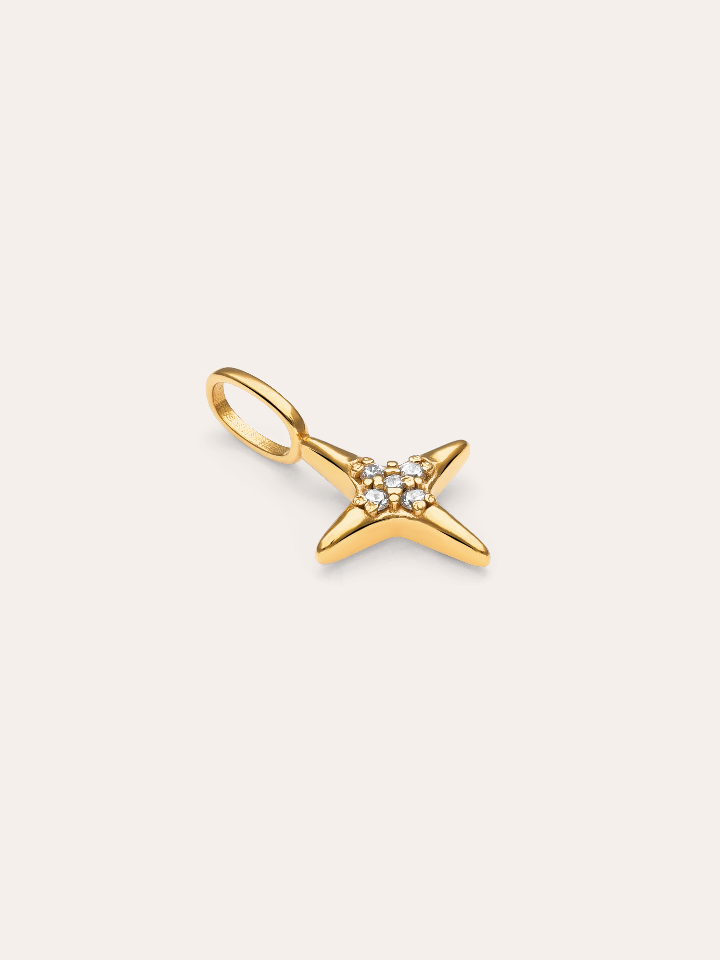 Charm Polar Sparks Baño Oro