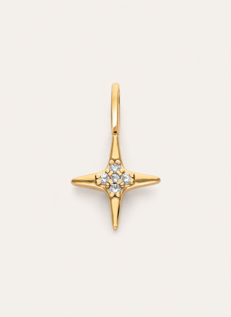 Charm Polar Sparks Baño Oro