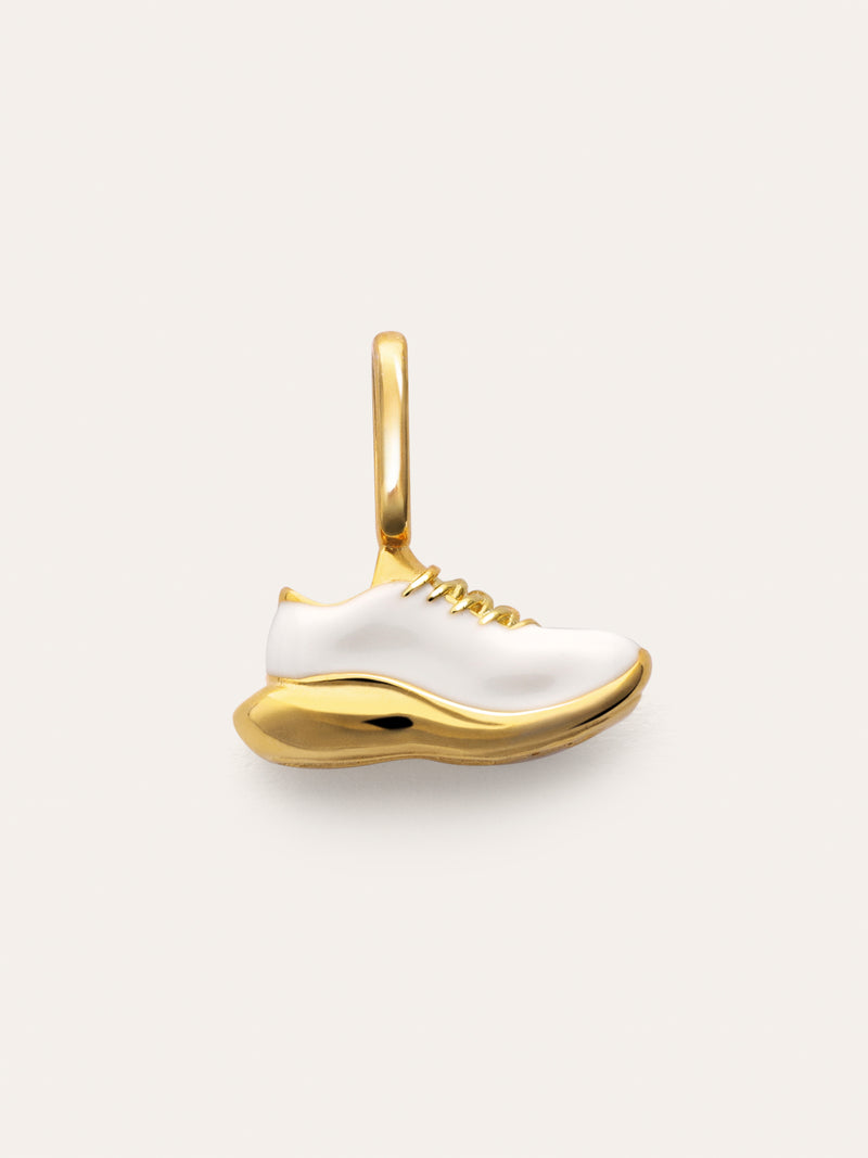 Running Gold Charm