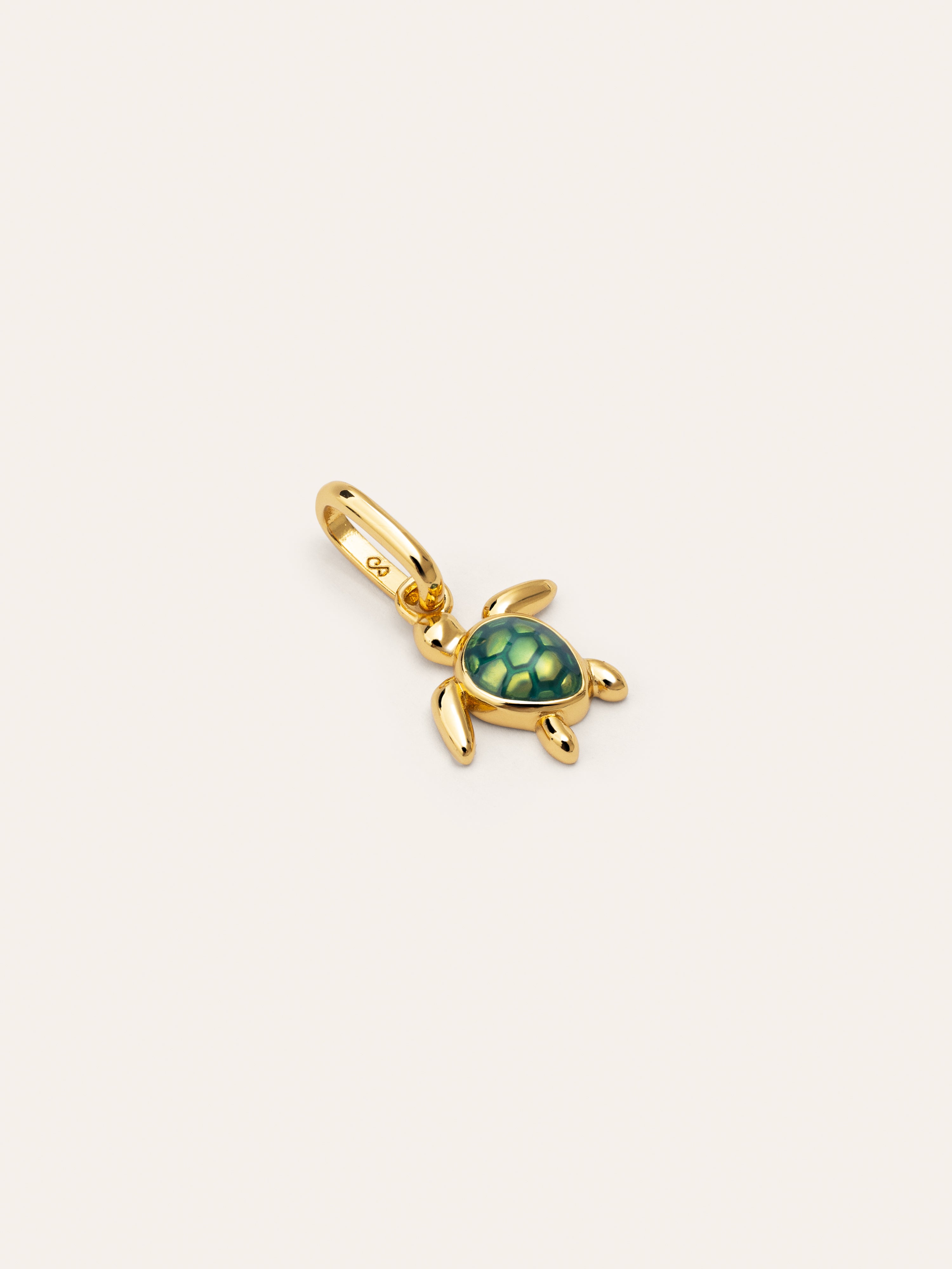 Turtle Gold Charm