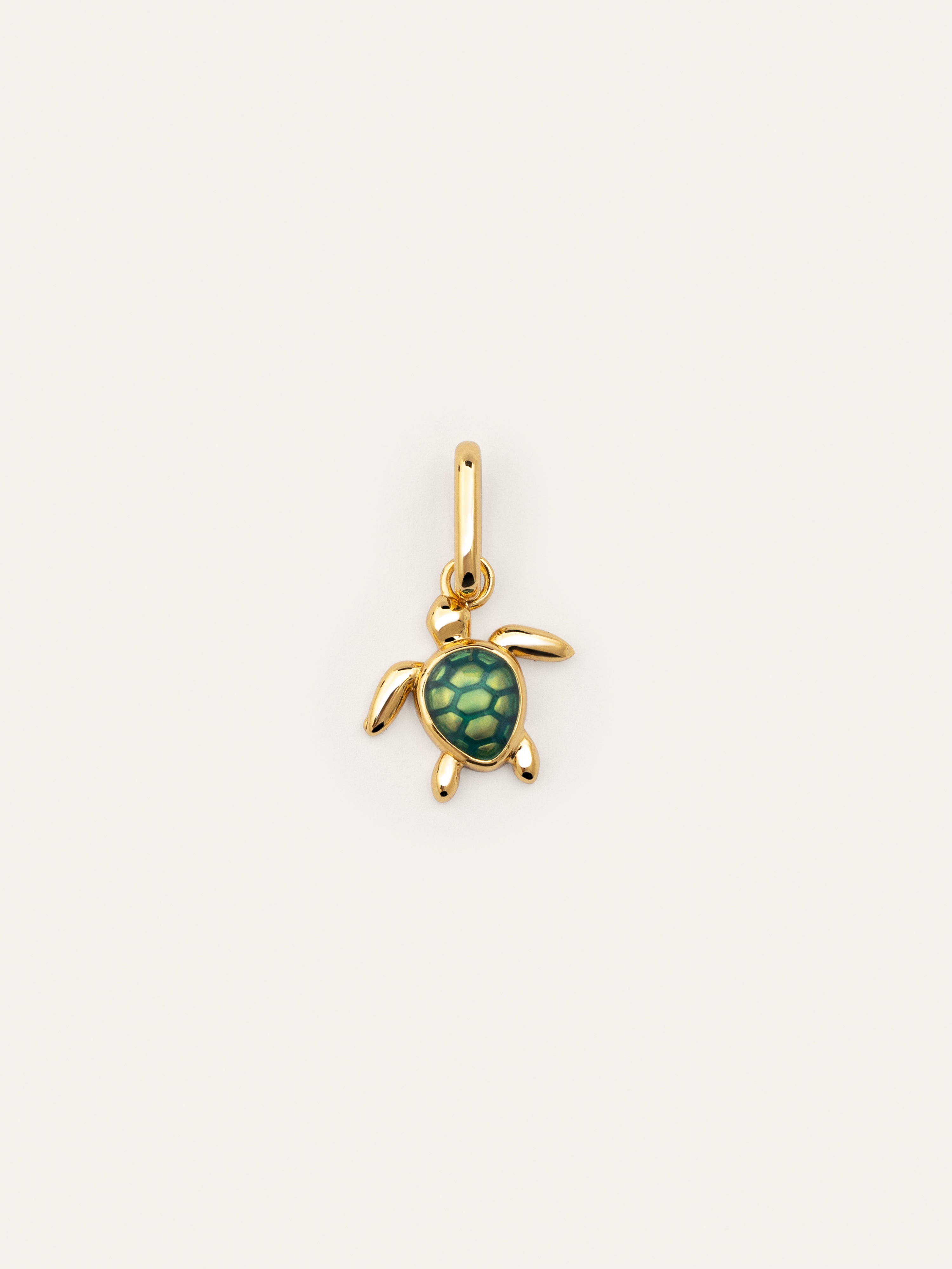 Turtle Gold Charm