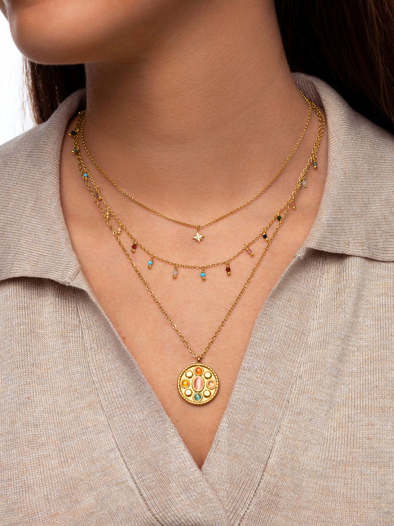 Polar Star Gold Necklace