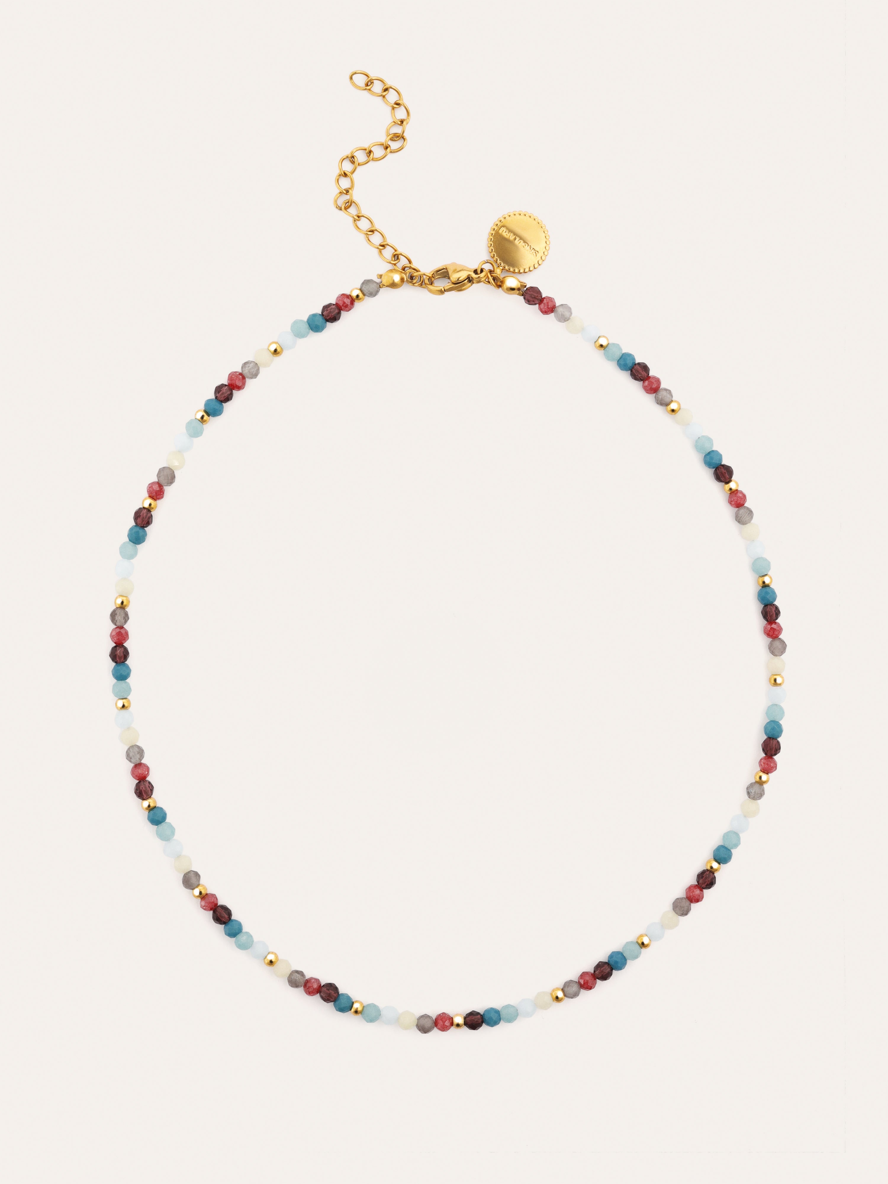 Collar Altea Bruma Acero Baño Oro