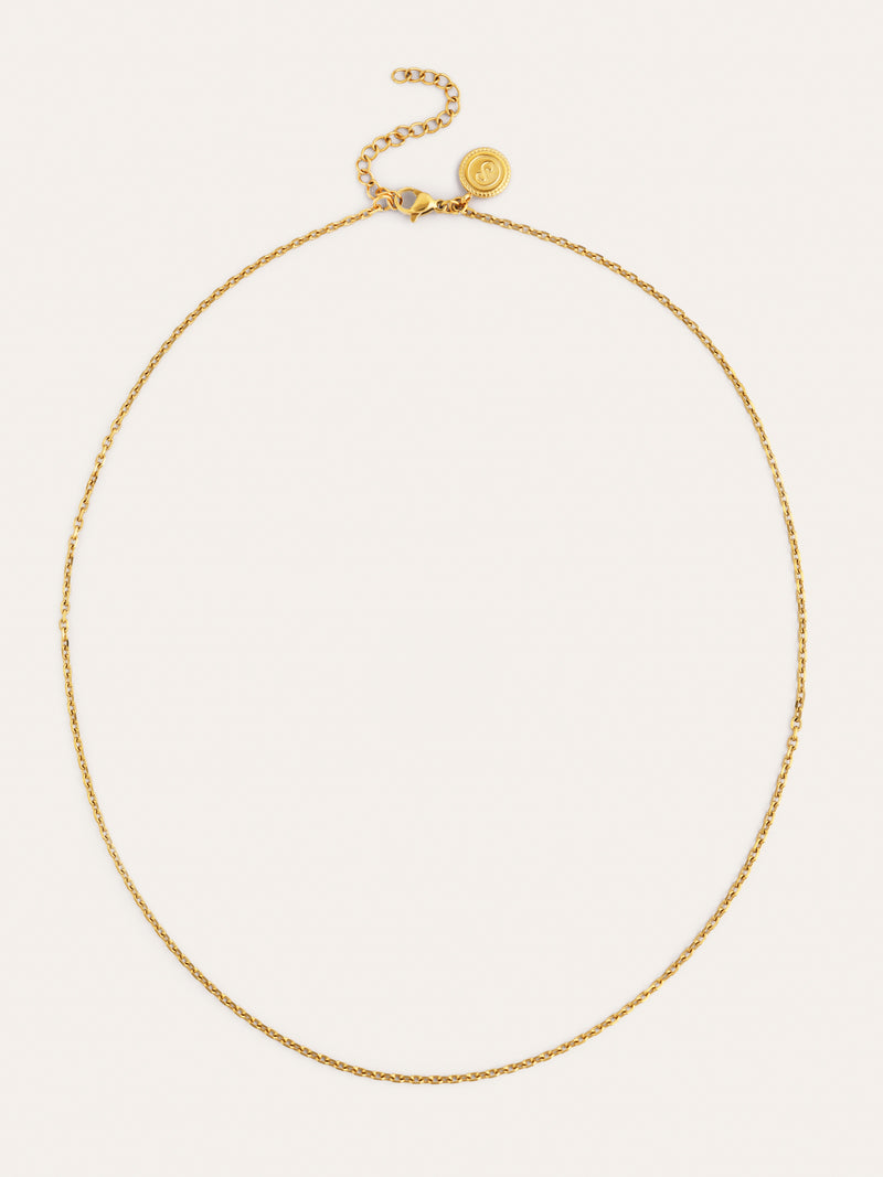 Ana Stainless Steel Gold Necklace