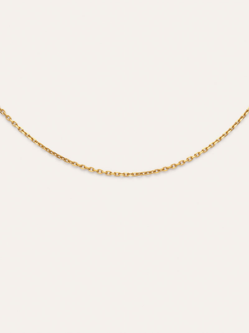 Ana Stainless Steel Gold Necklace