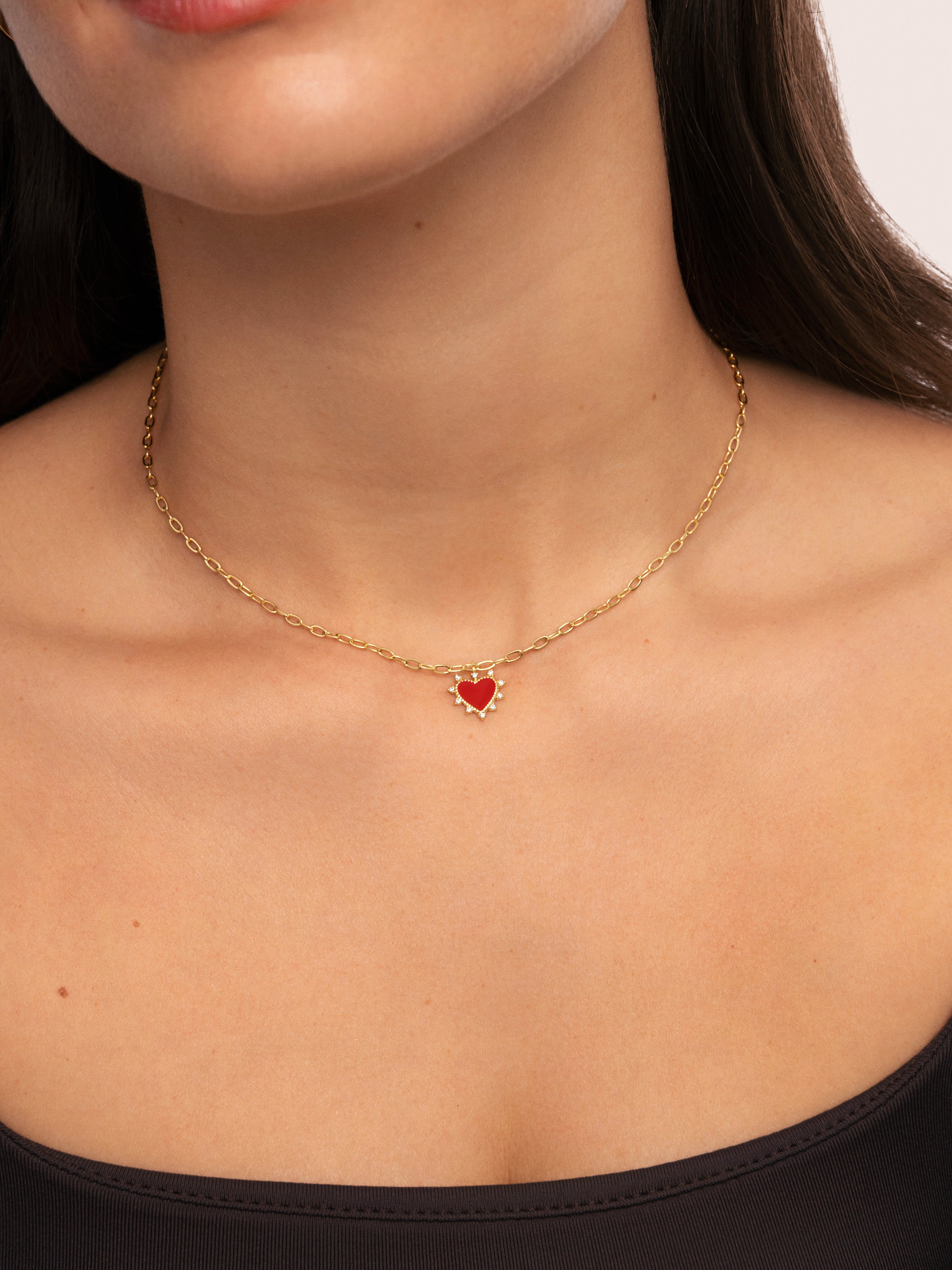 Amour Gold Necklace