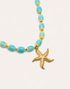 Ariel Colors Stainless Steel Gold Necklace
