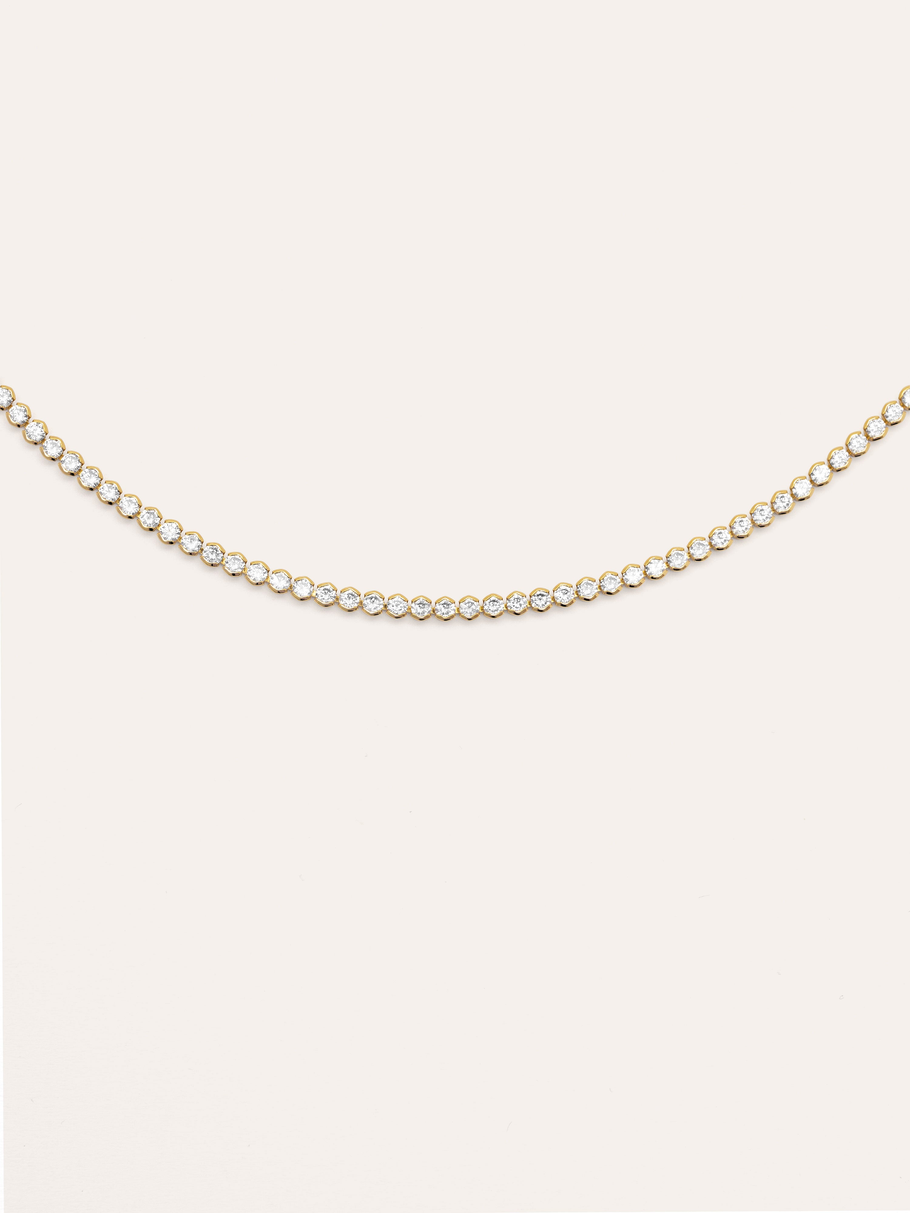 Collar Aurora Baño Oro