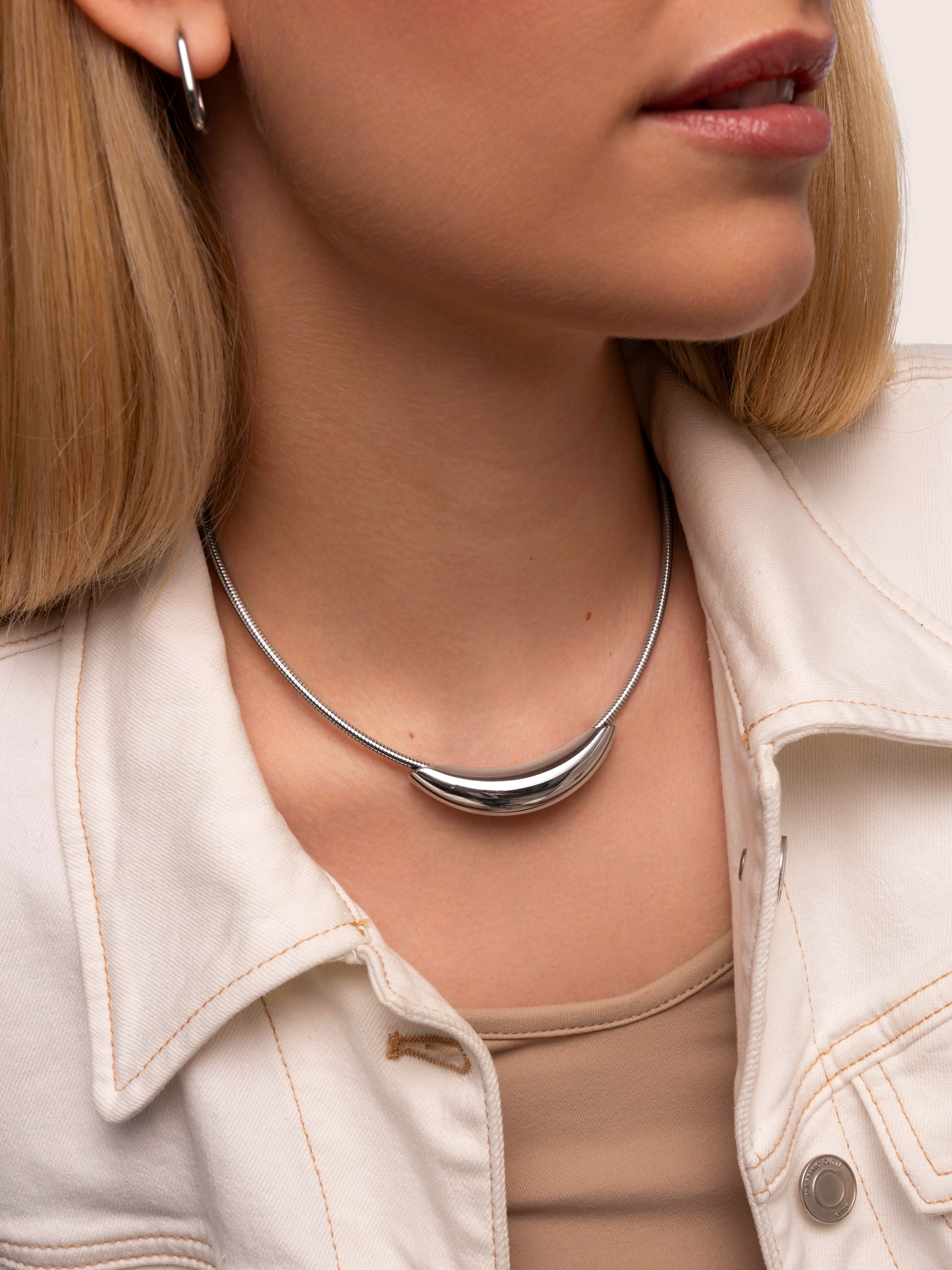 Collar Aro Balloon Acero