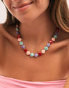 Collar Begur Conchas Acero Baño Oro