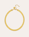 Collar Big Lisse Acero Baño Oro