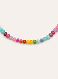 Bloom Stones Stainless Steel Gold Necklace