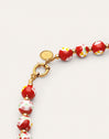 Carmesí Stainless Steel Gold Necklace