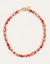 Carmesí Stainless Steel Gold Necklace