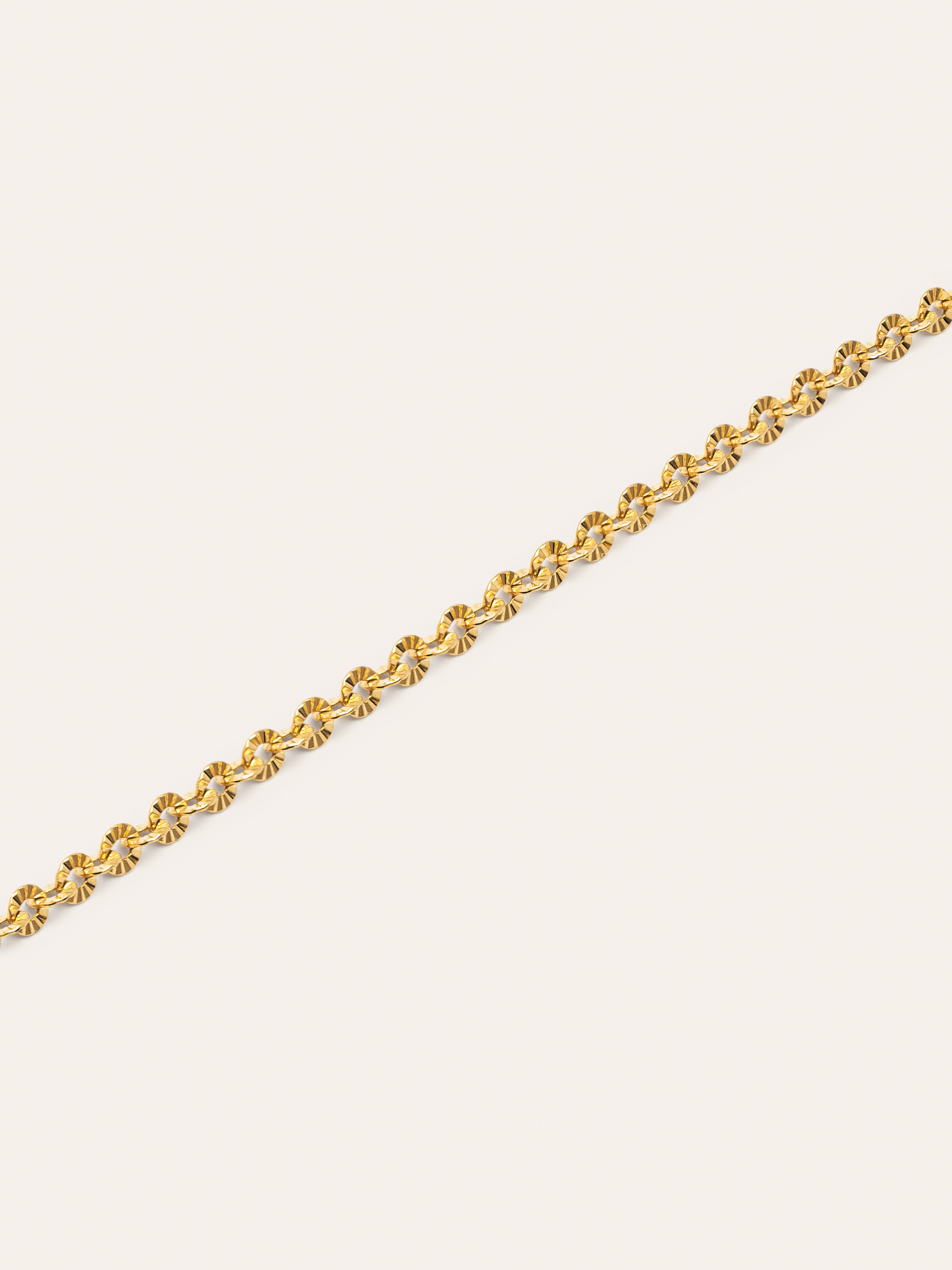 Celestia Stainless Steel Gold Necklace