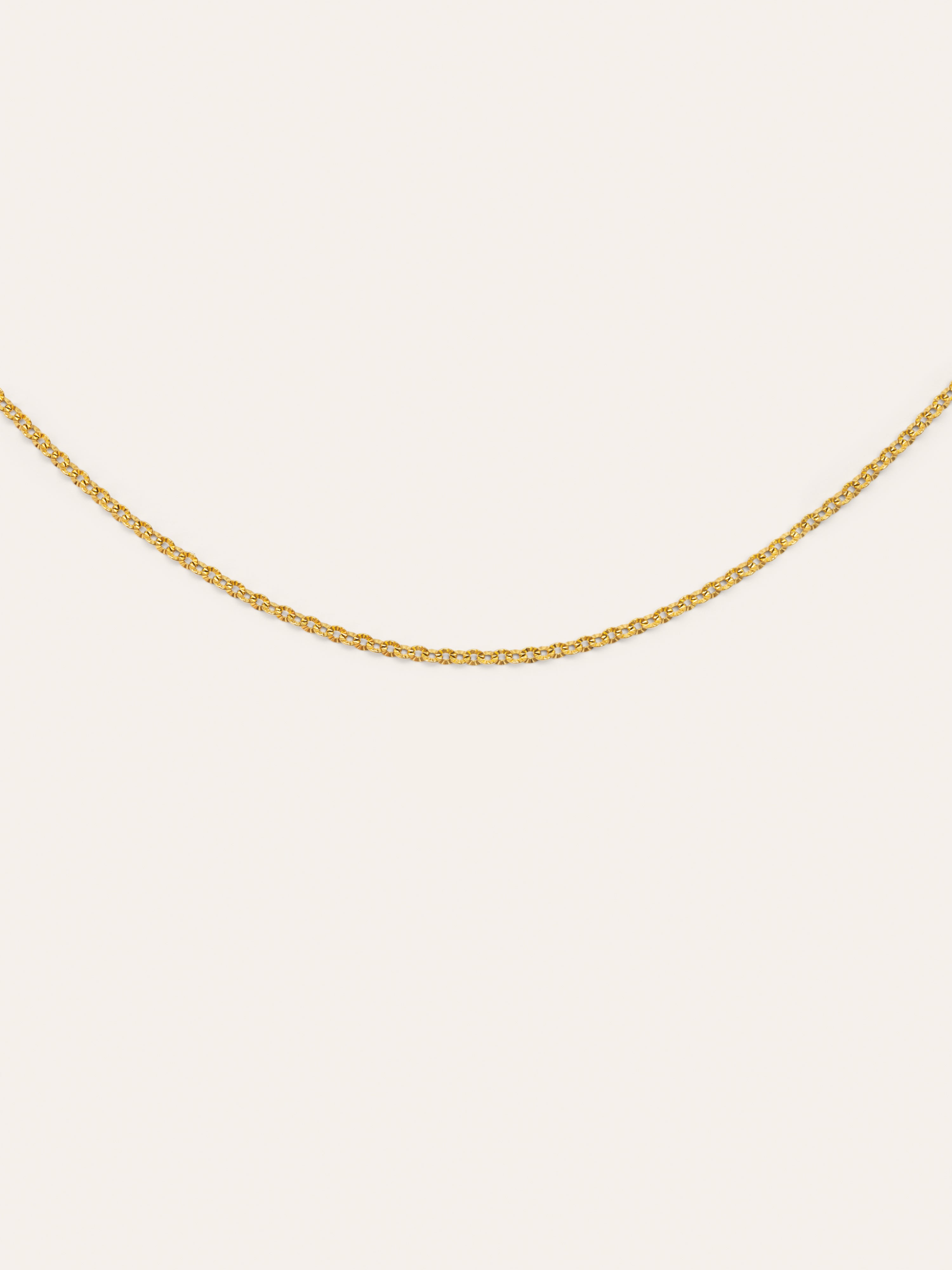 Celestia Stainless Steel Gold Necklace