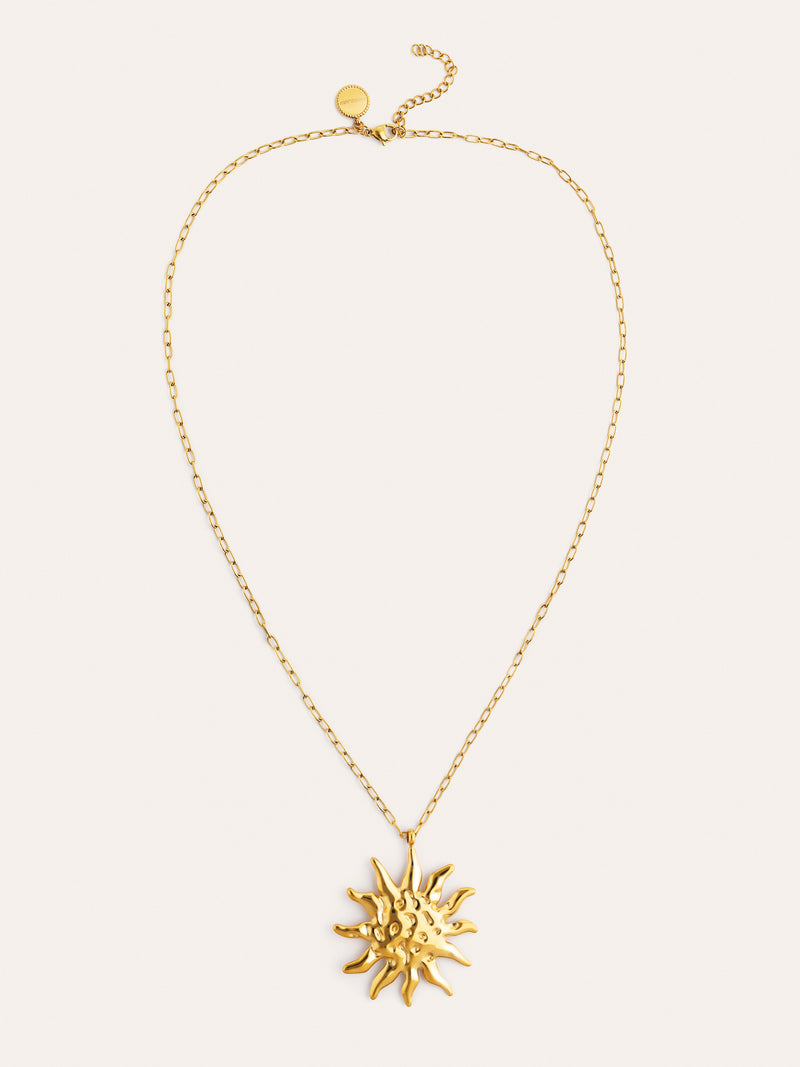 Collar Chic Solea Acero Baño Oro