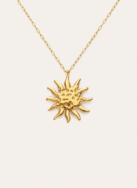 Collar Chic Solea Acero Baño Oro