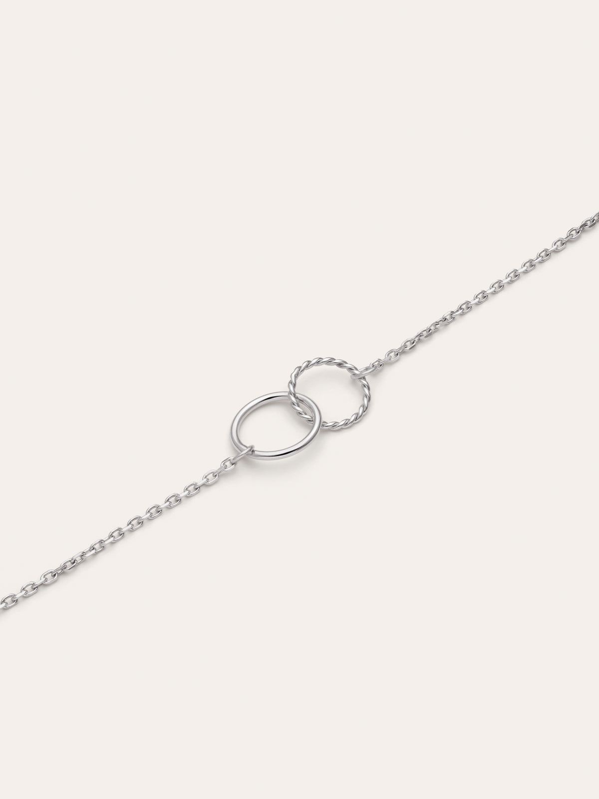 Imagen detalle de Collier Cercles Twist Acier