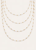 Collar Cleopatra Blanch Acero Baño Oro