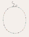 Crystals Colors Stainless Steel Necklacace