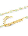 Crystals Jade Gold Necklace