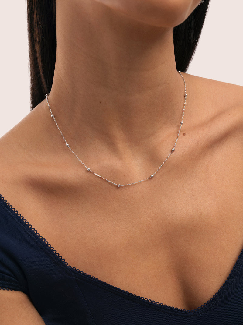 Dots L Stainless Steel Necklace