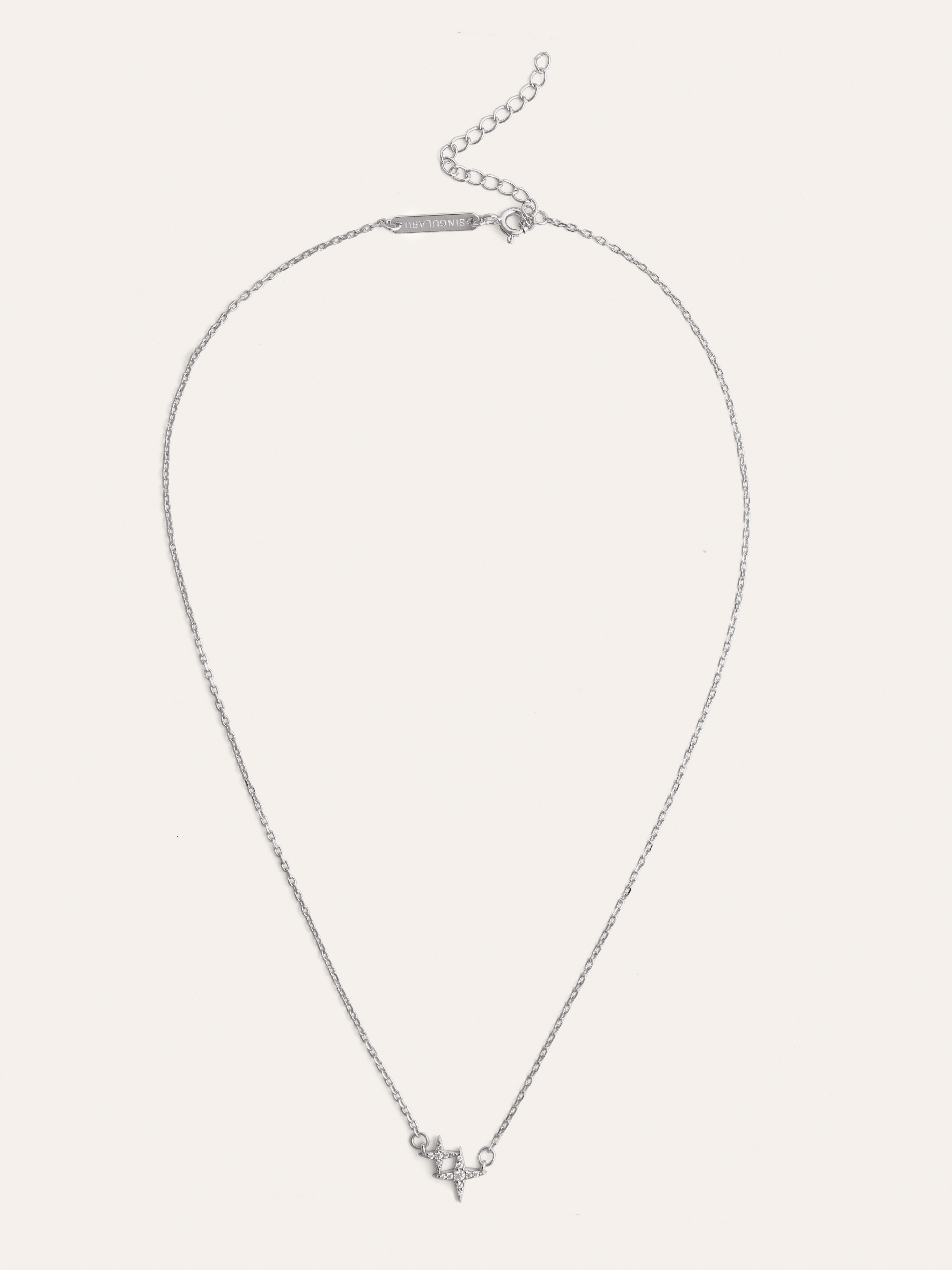 Collar Duo Spark Plata