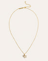 Duo Stars Spark Gold Necklace
