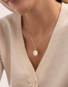 Polar Star Nacre Gold Necklace