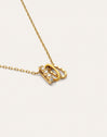 Family Stainless Steel Gold Necklace