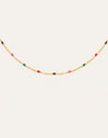 Fine Enamel Honey Gold Necklace