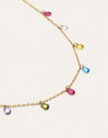 Xiqueta Meua Colors Stainless Steel Gold Necklace