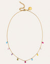 Xiqueta Meua Colors Stainless Steel Gold Necklace