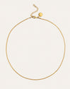 Fine Tape Stainless Steel Gold Necklace